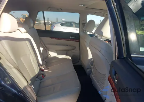 2012 Subaru Outback 3.6R Limited z USA, uszkodzony, nr VIN 4S4BRDLCXC2257005